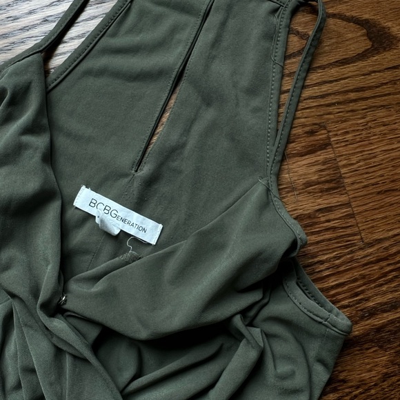 BCBGgeneration romper with pockets - khaki - Picture 3 of 5